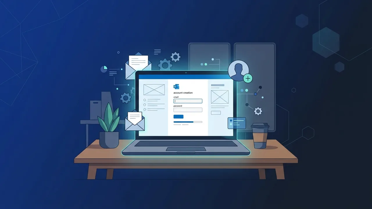 Create Outlook Account Step by Step