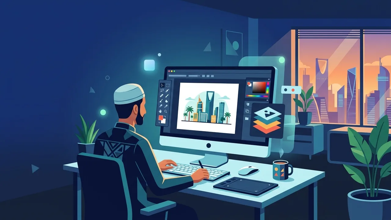 تعلم أدوبي فوتوشوب في دقائق