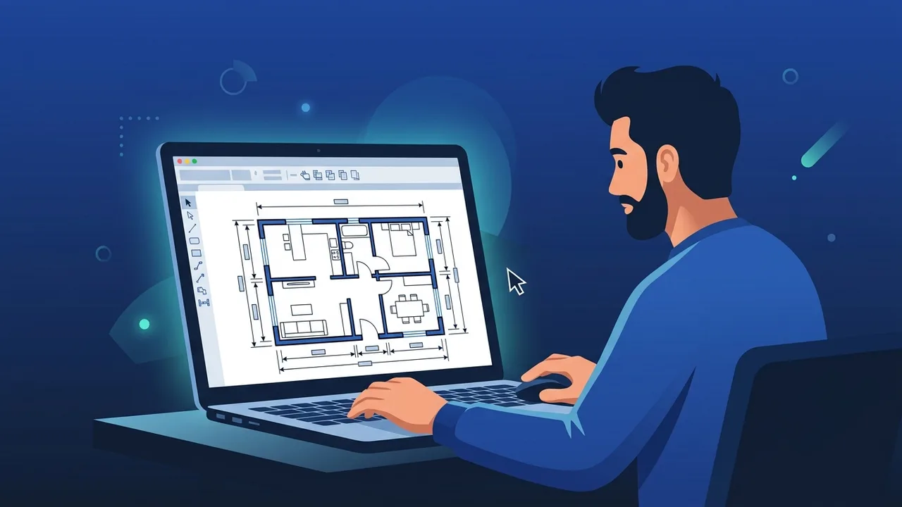 تعلم اوتوكاد معماري في دقائق