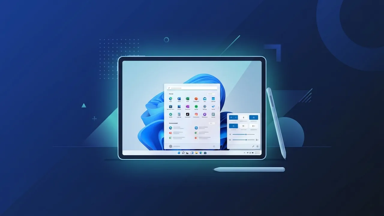 Learn Windows 11 tablet in Minutes