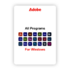 Adobeallprogramsforwindows 100x100