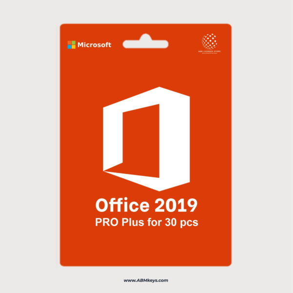 اوفيس 2019 برو بلس دائم ل 30 جهاز
