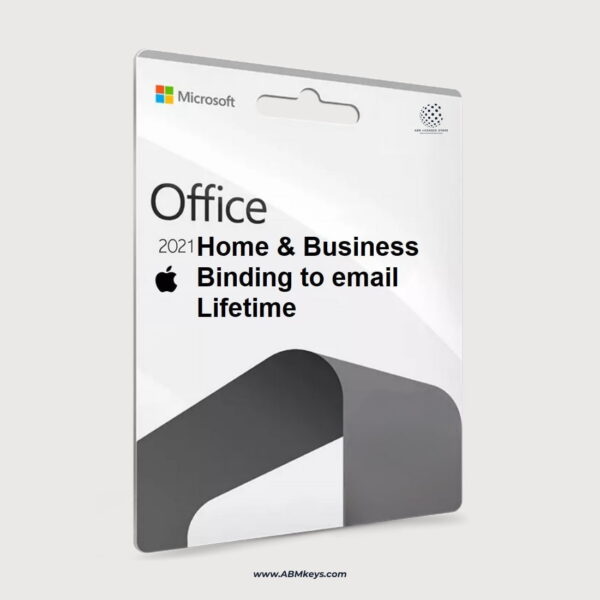 اوفيس 2021 هوم اند بزنس ماك يرتبط بالايميل
