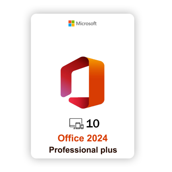 اوفيس 2024 برو بلس ويندوز 10 أجهزة